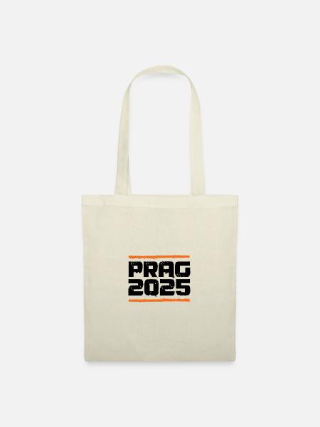 Prag 2025 Urlaub - Stoffbeutel - Natur