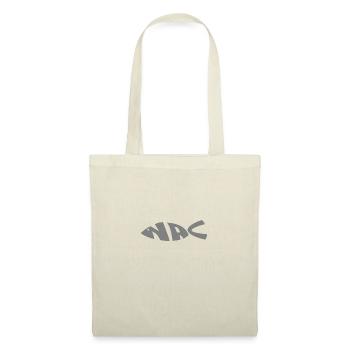 Poisson nache en gris - Sac en tissu - nature - Devant