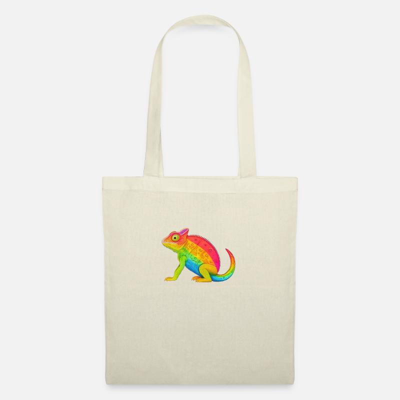 Rainbow Chameleon - Tote Bag - nature