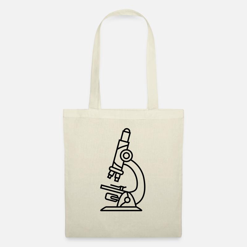 recherche scientifique au microscope scientifique - Sac en tissu - nature