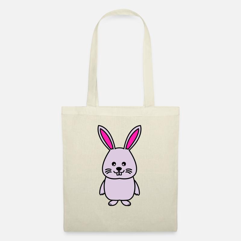 hase comic - Stoffbeutel - Natur