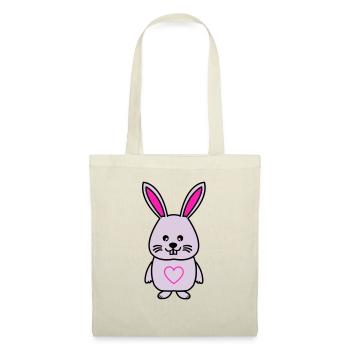 Bunny Comic Love - Tote Bag - nature - Front