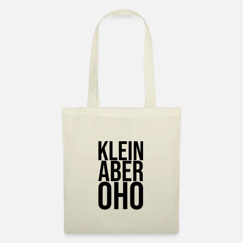 Klein aber Oho - Stoffbeutel - Natur