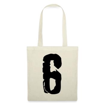 Maillot numéro 6 - Sac en tissu - nature - Devant