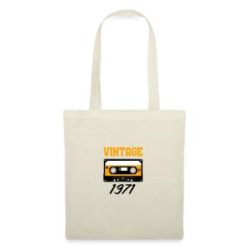 Vintage 1971 Year of construction 1971 Year of birth 1971 - Tote Bag - nature - Front