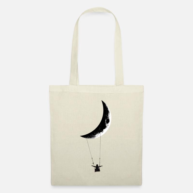 Moon swing - Stoffbeutel - Natur