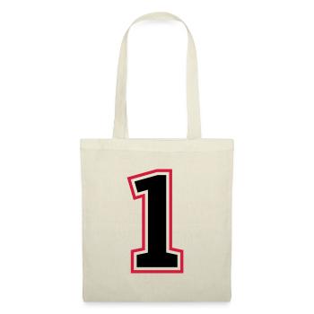 1 number - Tote Bag - nature - Front