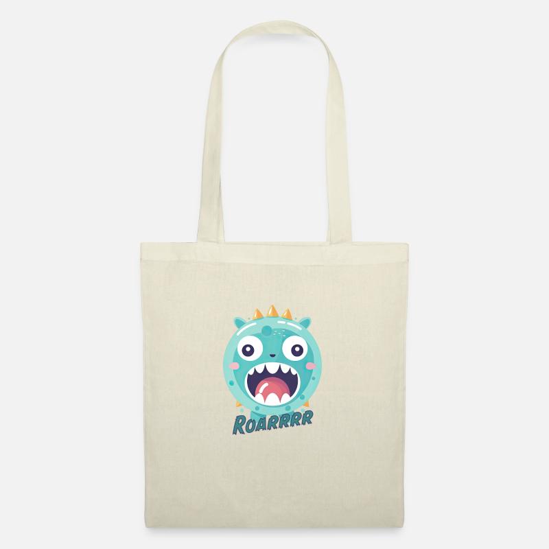 Little Monster (mit Text) - Stoffbeutel - Natur