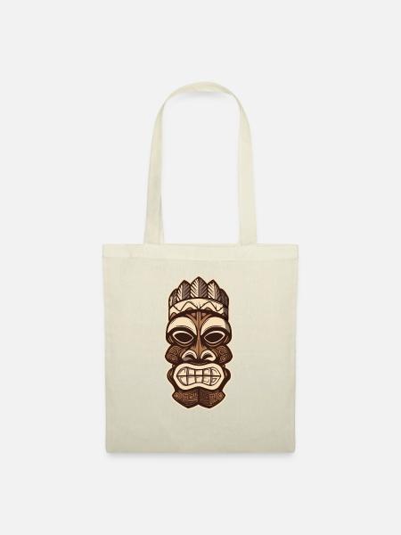 Hawaii Totem - Stoffbeutel - Natur