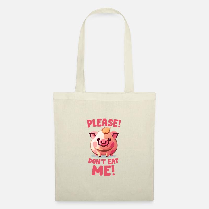 Please don't eat me - Stoffbeutel - Natur