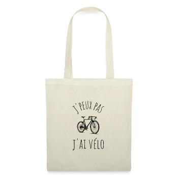 I can't I have a bike - Tote Bag - nature - Front