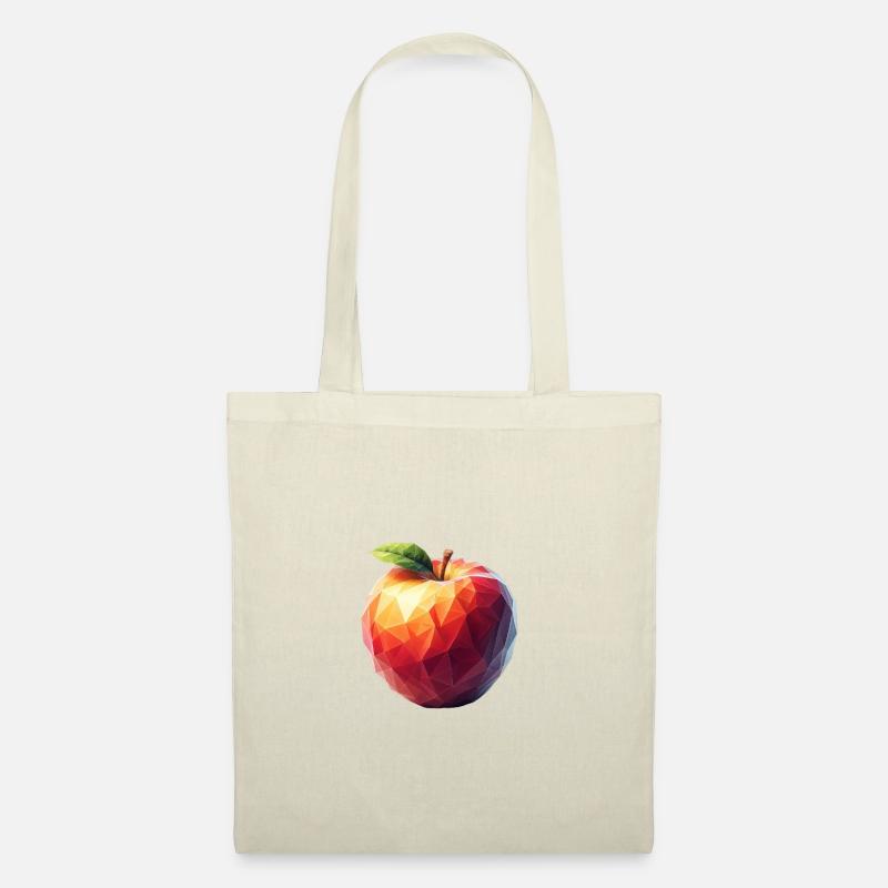 Apple Polygon - Tote Bag - nature