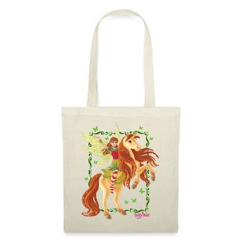 Rampant bayala Marween chevauche la licorne - Sac en tissu - nature - Devant