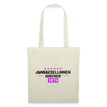 Jga 2024 Junggesellinnenabschied - Stoffbeutel - Natur - Vorne