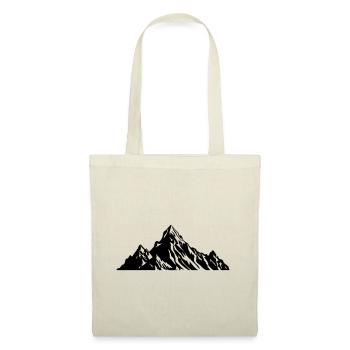 Mountains Nature Silhouette - Tote Bag - nature - Front
