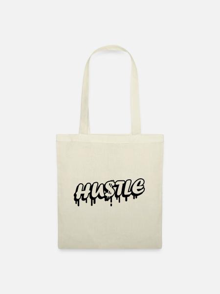Hustle Quote - Stoffbeutel - Natur
