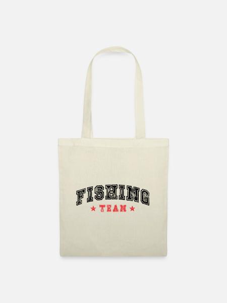 Fishing Team - Stoffbeutel - Natur