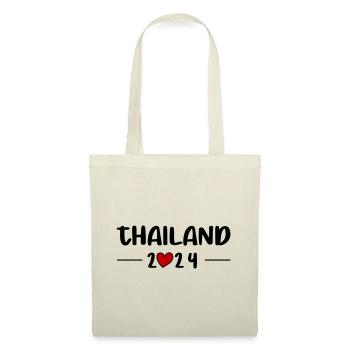 Thailand 2024 Herz Reise - Stoffbeutel - Natur - Vorne