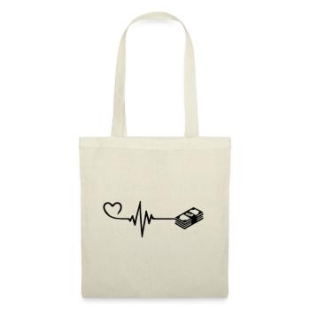 Money heartbeat - Tote Bag - nature - Front