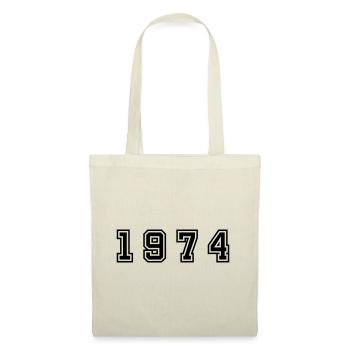 1974 Year Number - Tote Bag - nature - Front