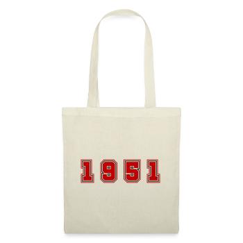 1951 Year Number - Tote Bag - nature - Front