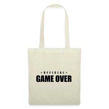 Game Over Slogan - Tote Bag - nature - Front