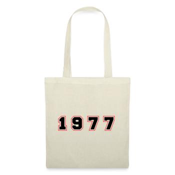 Numéro de l’année 1977 - Sac en tissu - nature - Devant