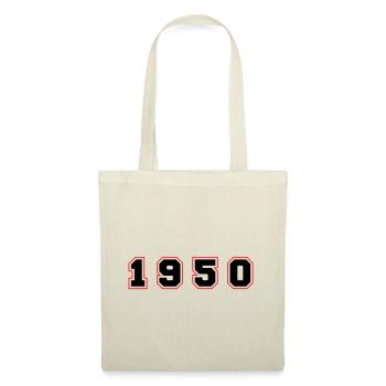 Numéro de l’année 1950 - Sac en tissu - nature - Devant