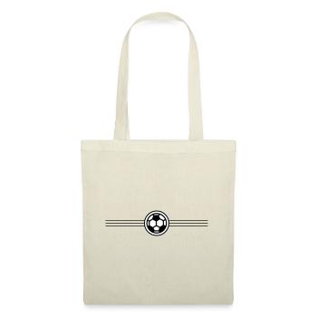 ligne de football - Sac en tissu - nature - Devant