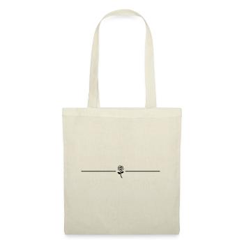 Rose icon Line - Tote Bag - nature - Front