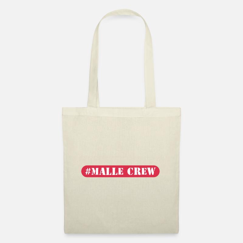 Malle Crew - Stoffbeutel - Natur