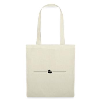Ligne Cerise - Sac en tissu - nature - Devant