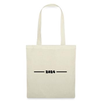Année 2024 - Sac en tissu - nature - Devant