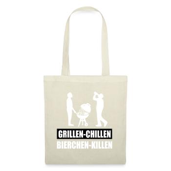 BBQ - Stoffbeutel - Natur - Vorne