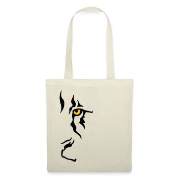 Œil de lion 2 (gauche) - Sac en tissu - nature - Devant