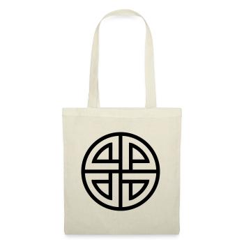 Thor Celtic Shield Knot, Germanic, Protection, - Sac en tissu - nature - Devant