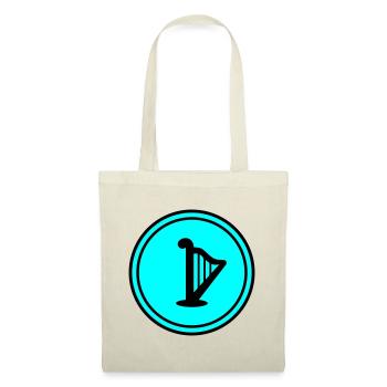 Symbole de la harpe - Sac en tissu - nature - Devant