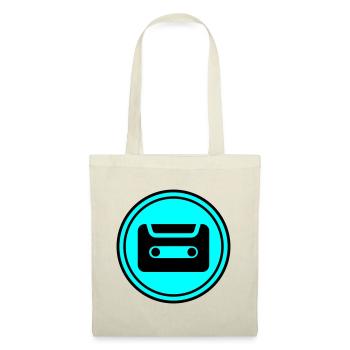 Symbole de cassette - Sac en tissu - nature - Devant