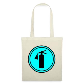 Symbole d’extincteur - Sac en tissu - nature - Devant