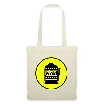 Icône de silhouette de bandit manchot - Sac en tissu - nature - Devant