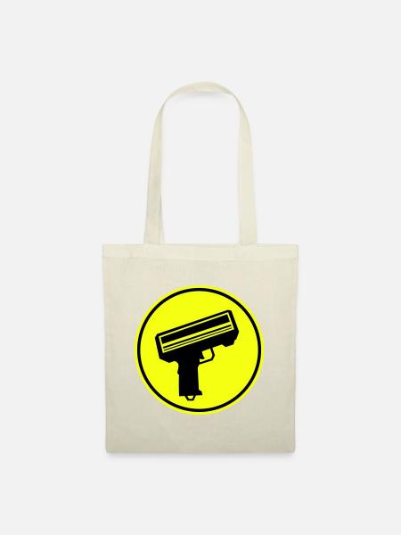 Waffe Money Rain - Stoffbeutel - Natur