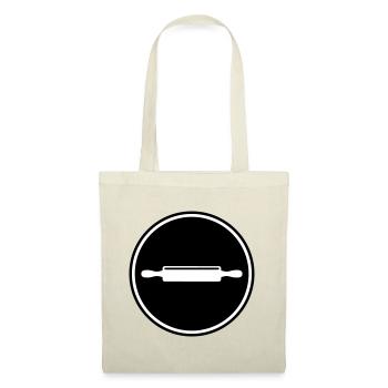 Kitchen roll rolling pin - Tote Bag - nature - Front
