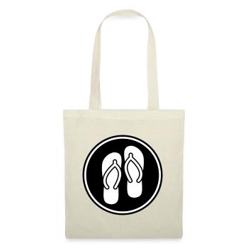 Flip-flops icon - Tote Bag - nature - Front