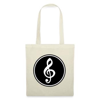Musicien de partitions - Sac en tissu - nature - Devant