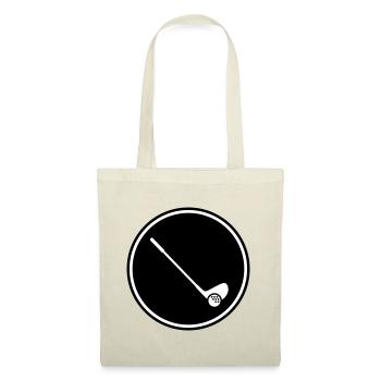 Golf symbol - Stoffbeutel - Natur - Vorne