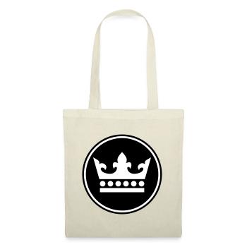 Krone Silhouette - Tote Bag - nature - Front