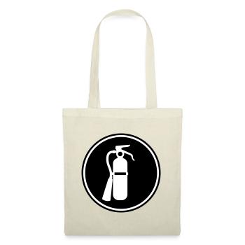 Icône extincteur - Sac en tissu - nature - Devant