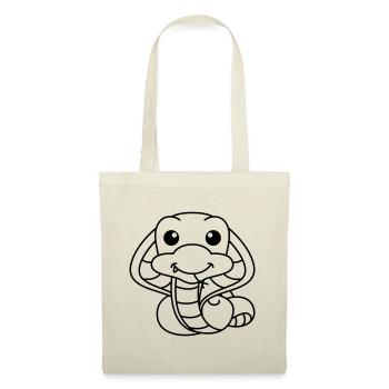 Snake Cobra Comic Animal - Tote Bag - nature - Front