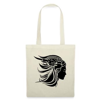 Viking Woman Viking Warrior - Tote Bag - nature - Front