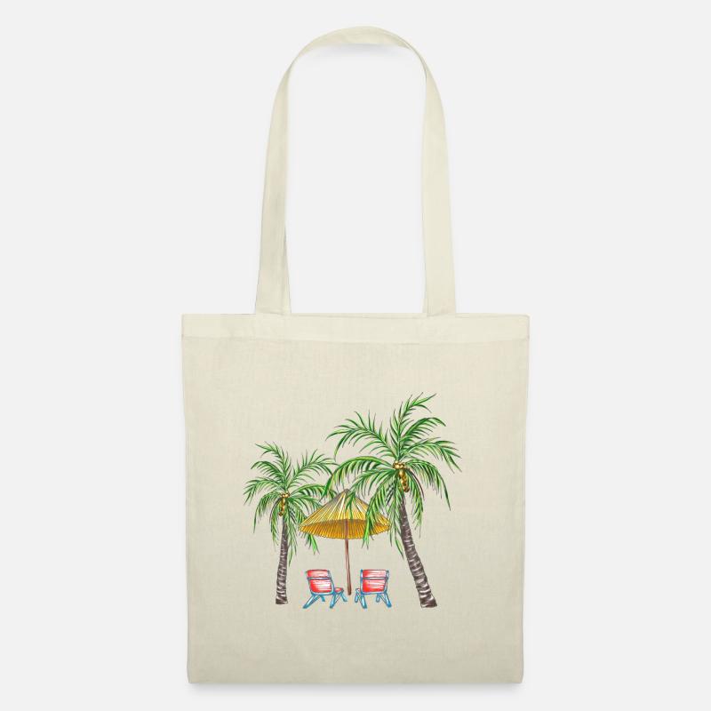 Plage tropicale - Sac en tissu - nature